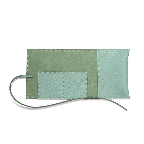 MDBM Leather Tassel USB Charging Cable Keychain Tech Roll Up Set - Picture 4 of 9